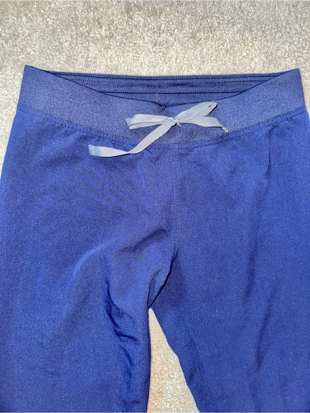 Figs Livingston style Navy Blue Drawstring Scrub Pants SMALL/Petite - Picture 3 of 8